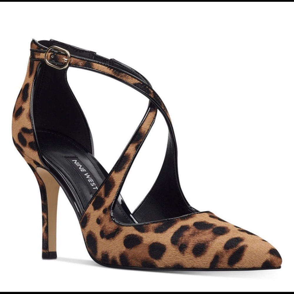 Nine West Fayla Leopard Pumps 9M
